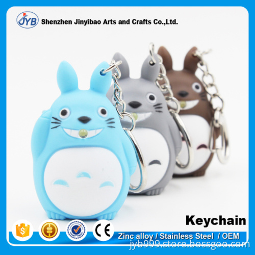 Carabiner Keychain Type and custom logo led keychain multifunction keychain